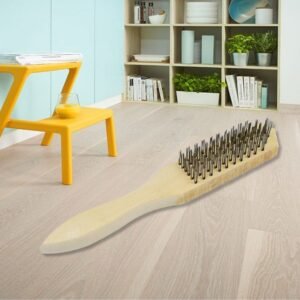 Steel Wire Brush – Heavy-Duty Rust & Paint Removal Tool | Indo Glow