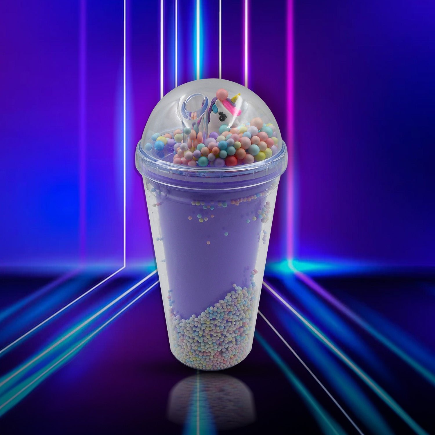 Kids LED Sipper Bottle with Toy & Straw – Fun Double Wall | Own Hydrate