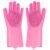 Silicone Cleaning Gloves – Multicolor Reusable Scrubber | Velvet Wipe
