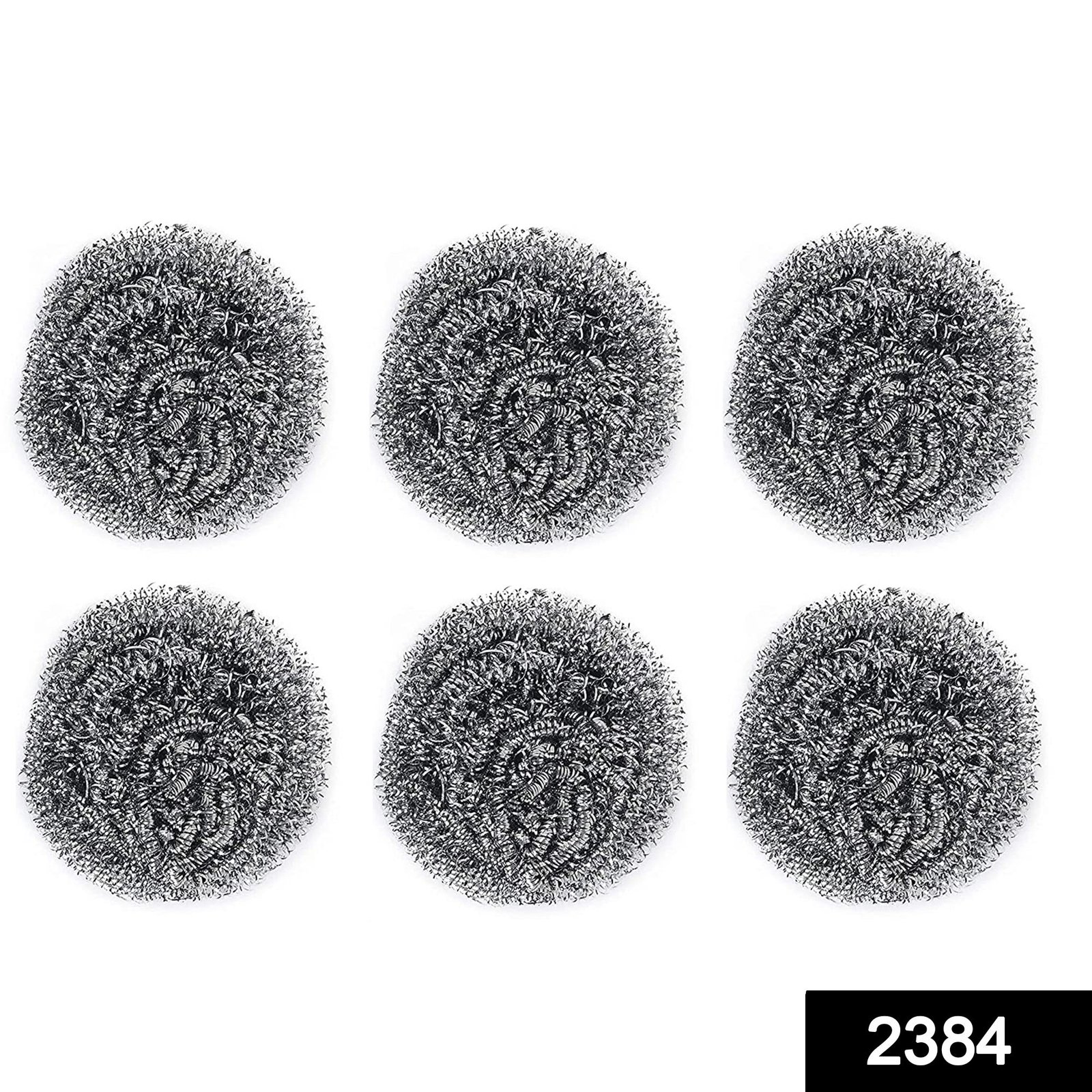 Stainless Steel Scrubber – Heavy-Duty Utensil Cleaning (6 Pack) | Velvet Wipe