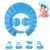 Baby Shower Cap – Adjustable & Soft for Tear-Free Bathing | Mini Bubbles