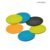 Silicone Coasters (6 Pcs) – Heat-Resistant Round Mats | Styleva