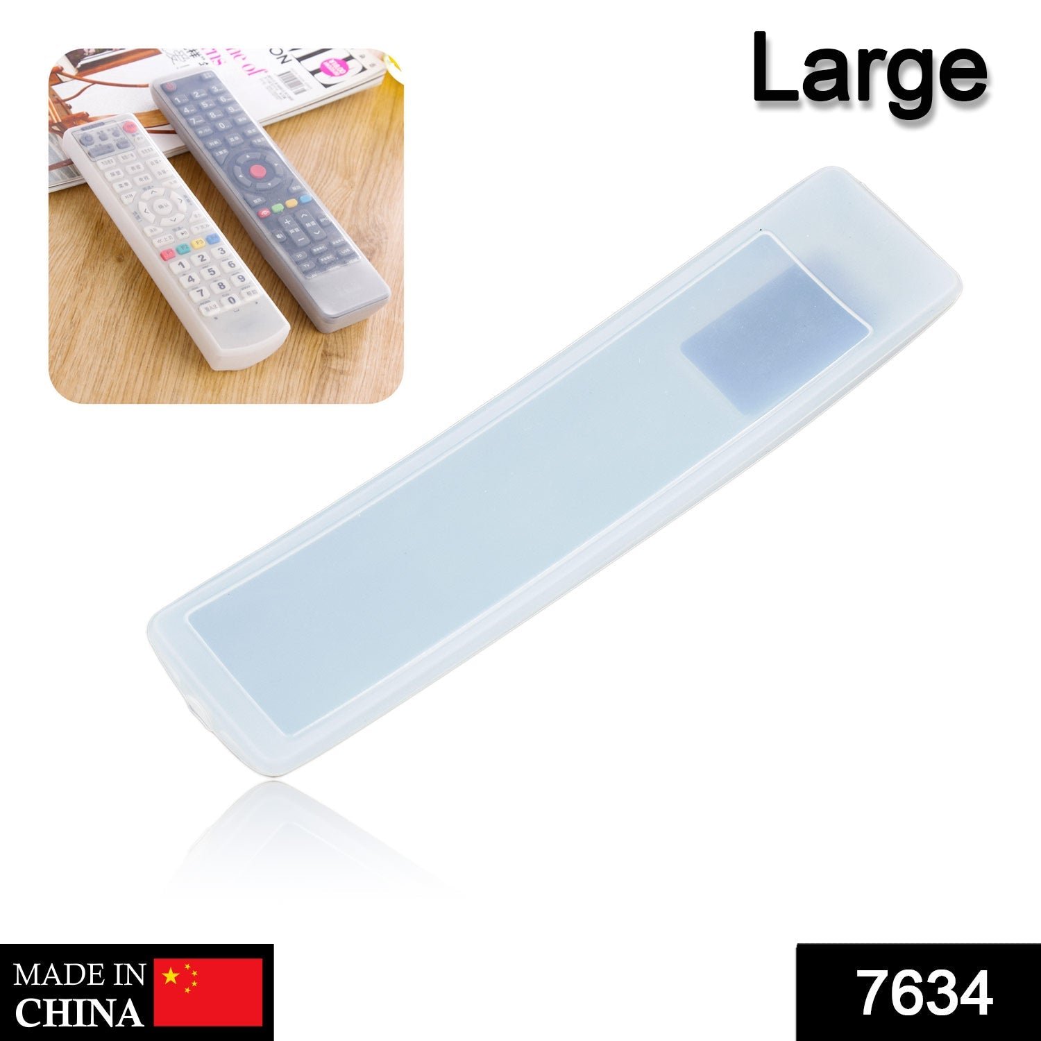 Silicone Remote Cover – Durable, Anti-Slip Grip for Large Remotes | PHOBIA