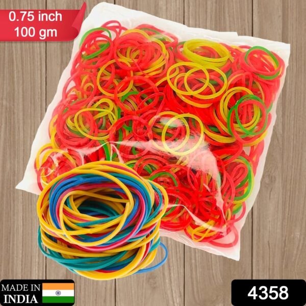 Multicolor Rubber Bands – Elastic & Reusable for Home & Office | VoltDesk