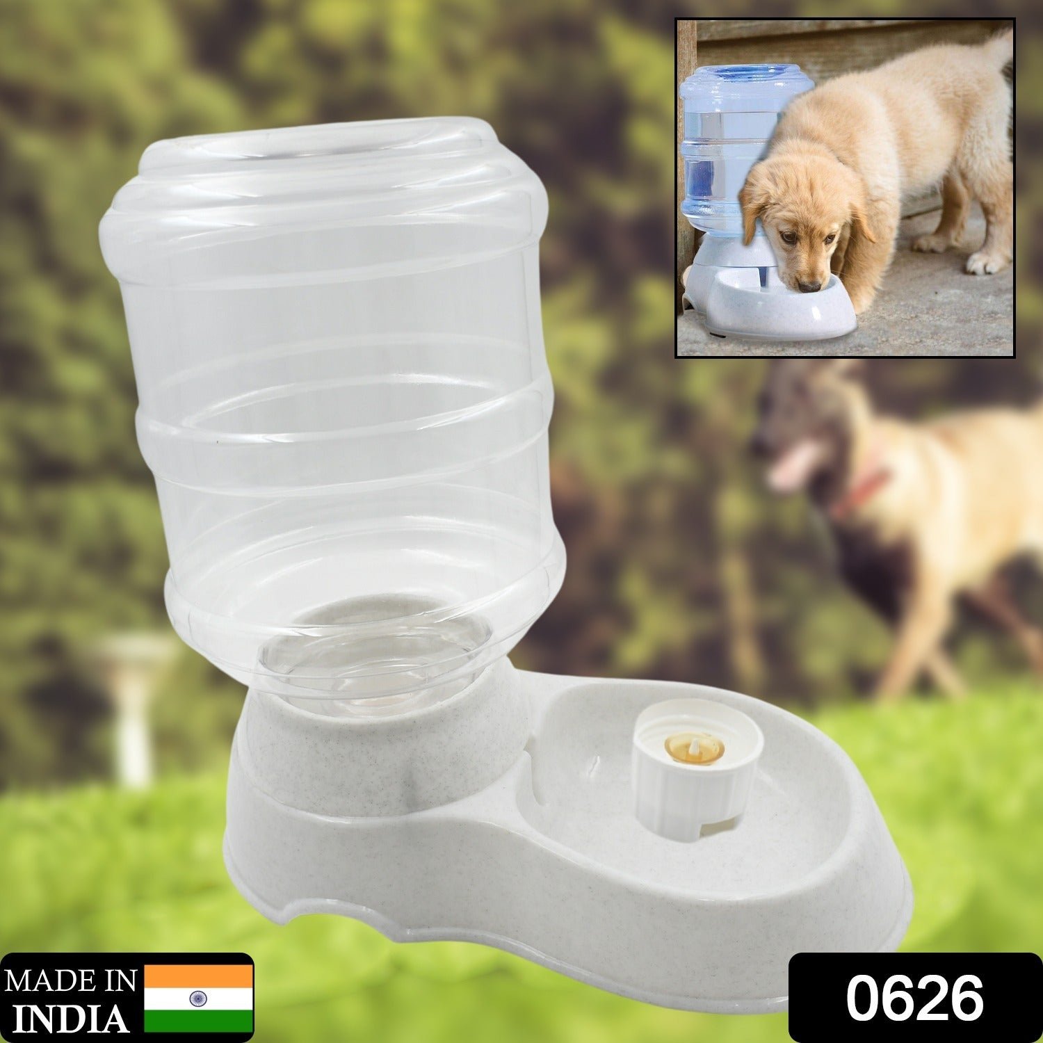 Automatic Pet Water & Food Dispenser – Gravity Self-Feeder | Waggy Tales