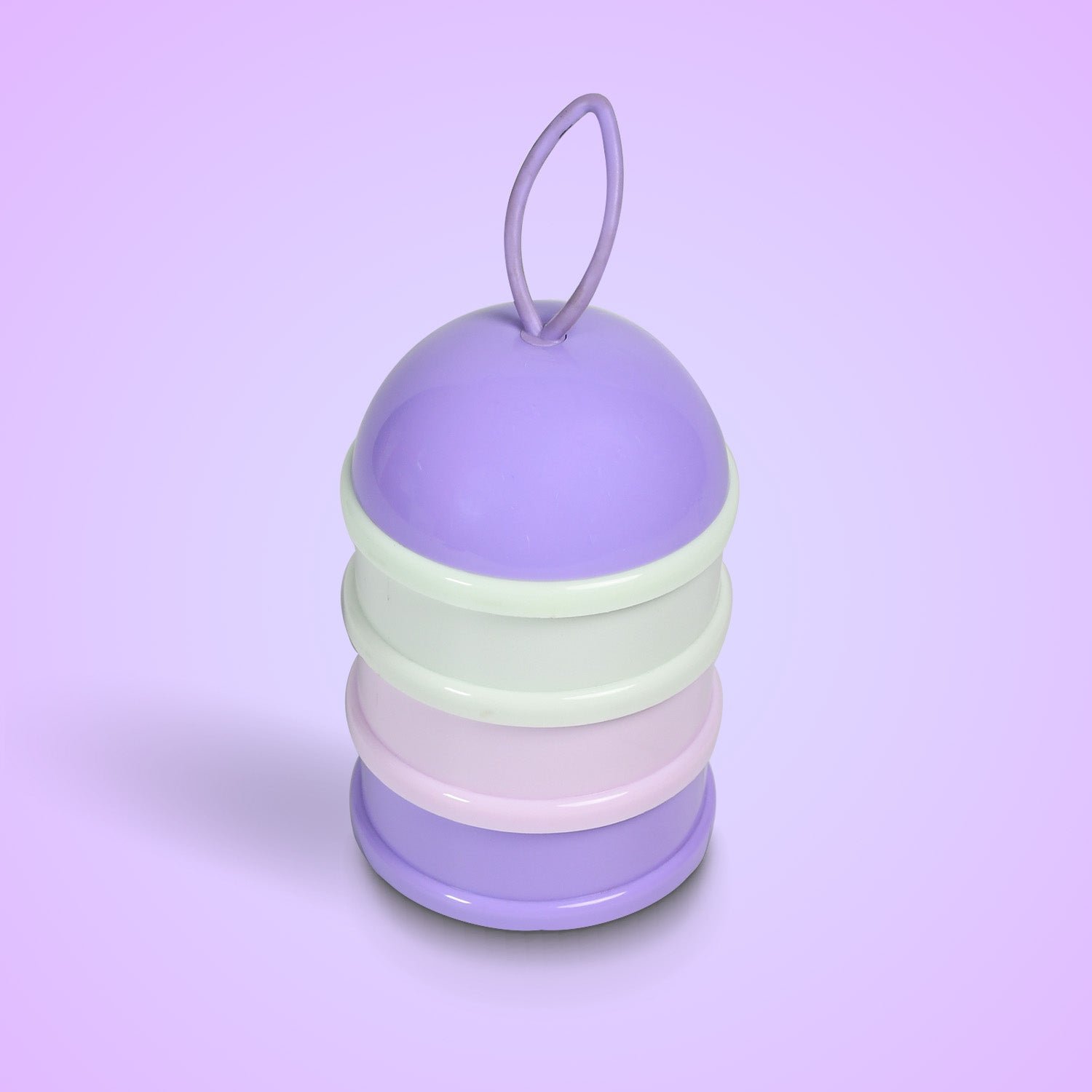 Baby Food Storage Box – 3-Layer Portable | Mini Bubbles