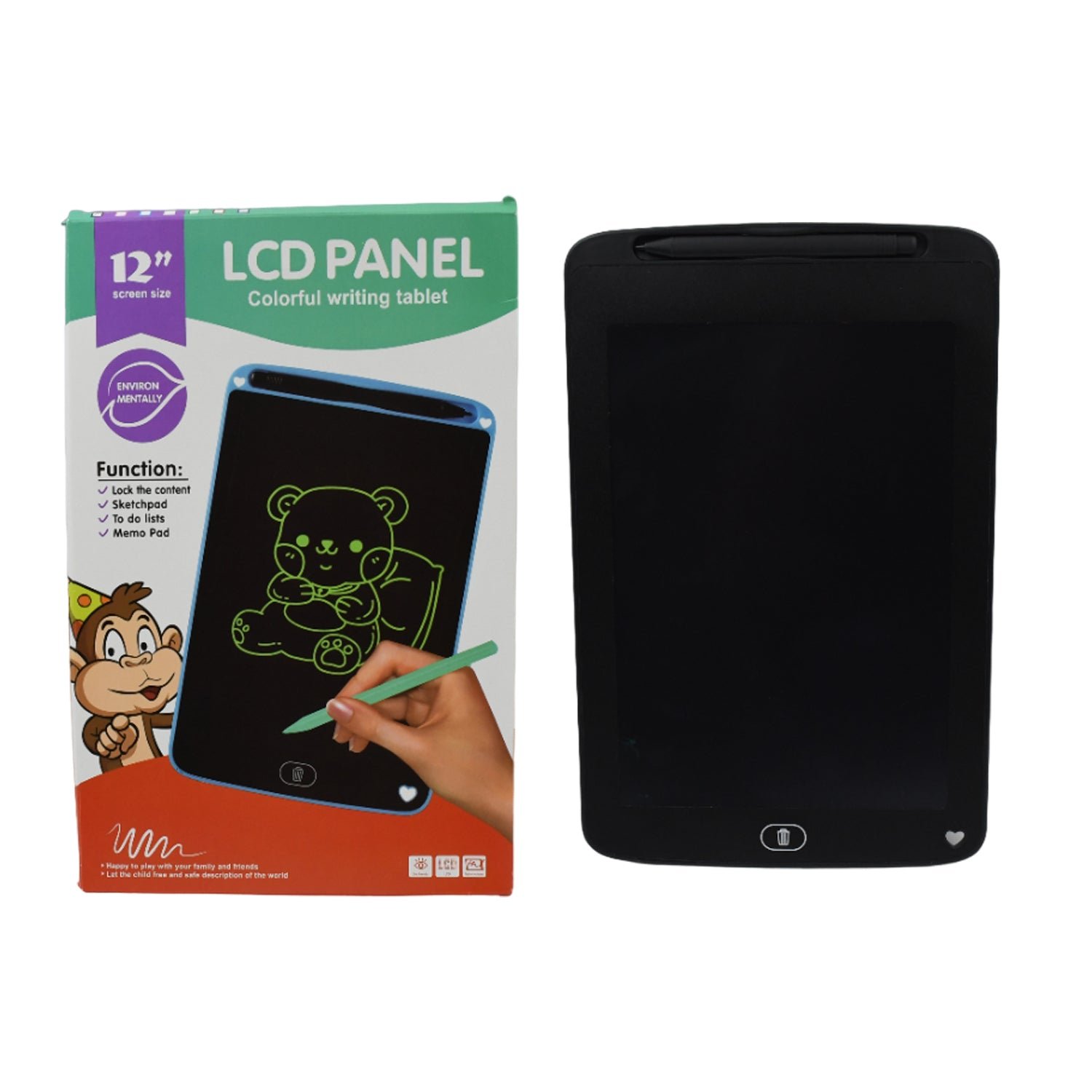 LCD Writing Board for Kids – 10-inch Digital Notepad | Play & Move