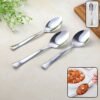Dining Spoons Set of 3 – Rust-Resistant with Comfortable Grip
