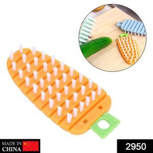 Vegetable Scrubbing Brush – Non-Toxic Carrot Design | Claranza