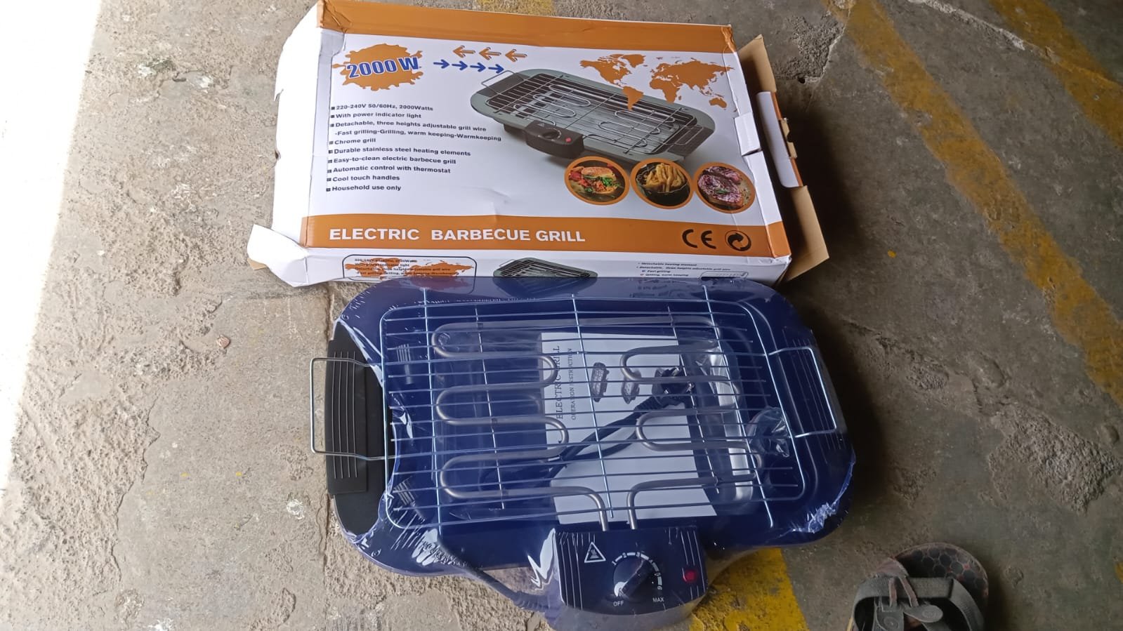 Electric Barbecue Grill 2000W – Indoor & Outdoor BBQ | Chef’s Embrace
