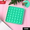 Stress Relief Silicone Pop It Fidget Toy – Durable & Portable