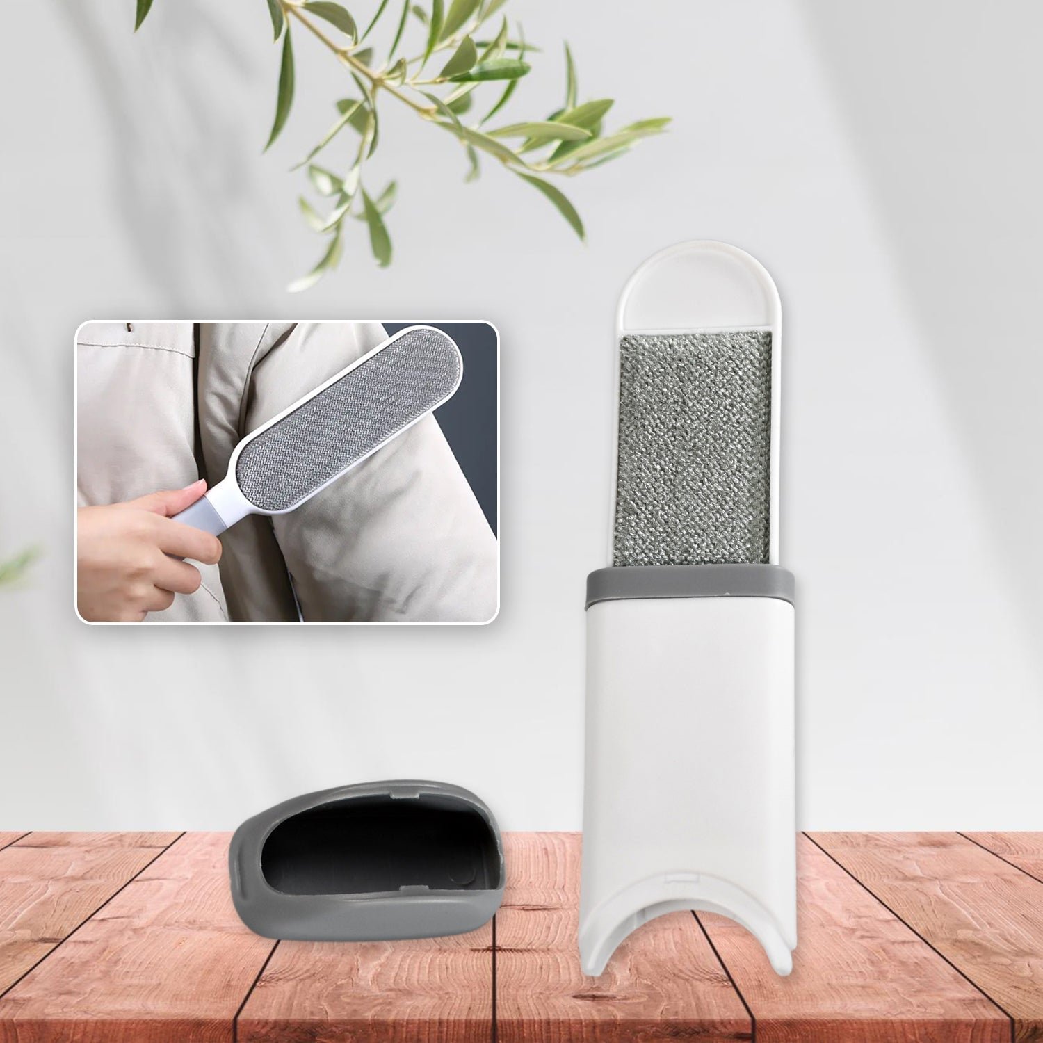 Lint Remover Brush – Double-Sided for Pet Hair & Clothes | Calm & Curl