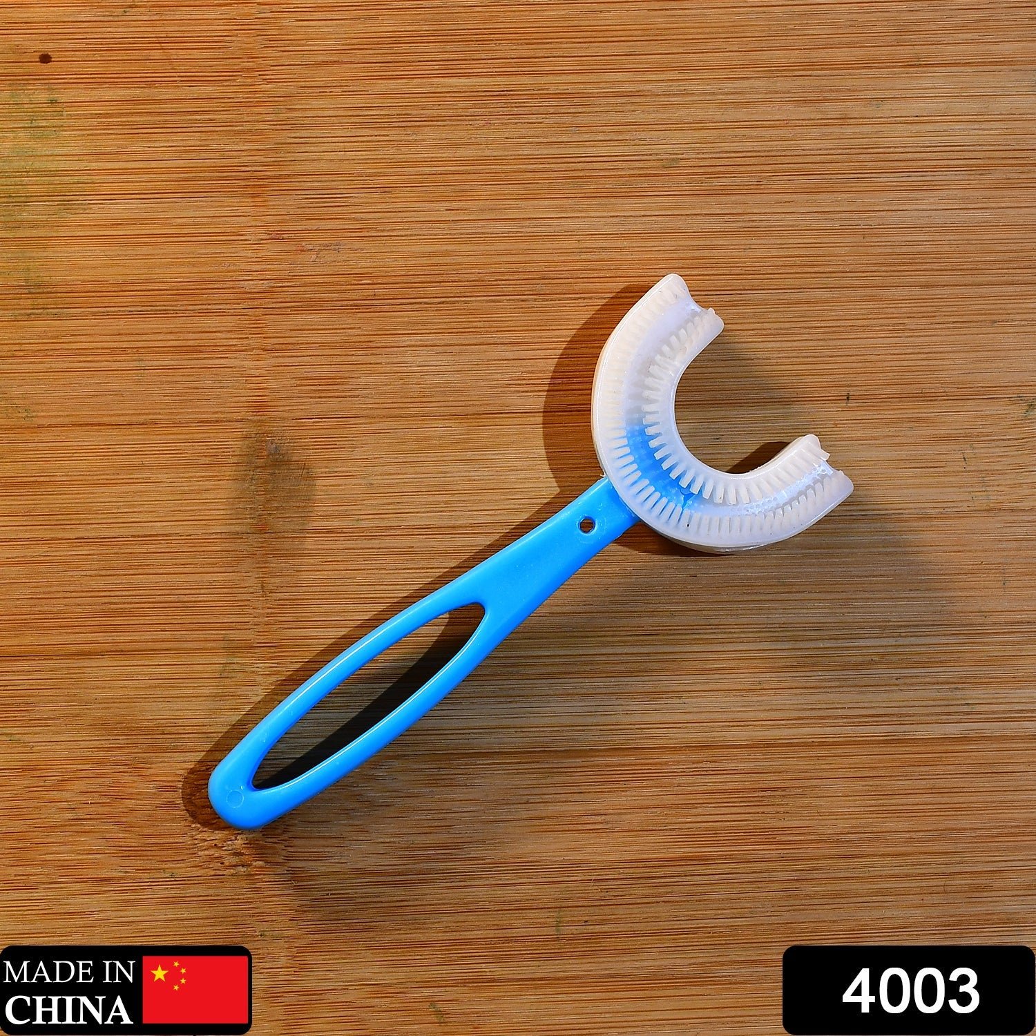 U-Shaped Toothbrush for Kids – Gentle Silicone Clean | Mini Bubbles