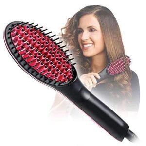Ceramic Hair Straightener – Anti-Static & Fast Heating | Calm & Curl