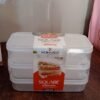 1b525845-01d5-4833-9d8b-936751efdb67 Plastic Lunch Box Set – 3-Piece Square Storage | Konvex