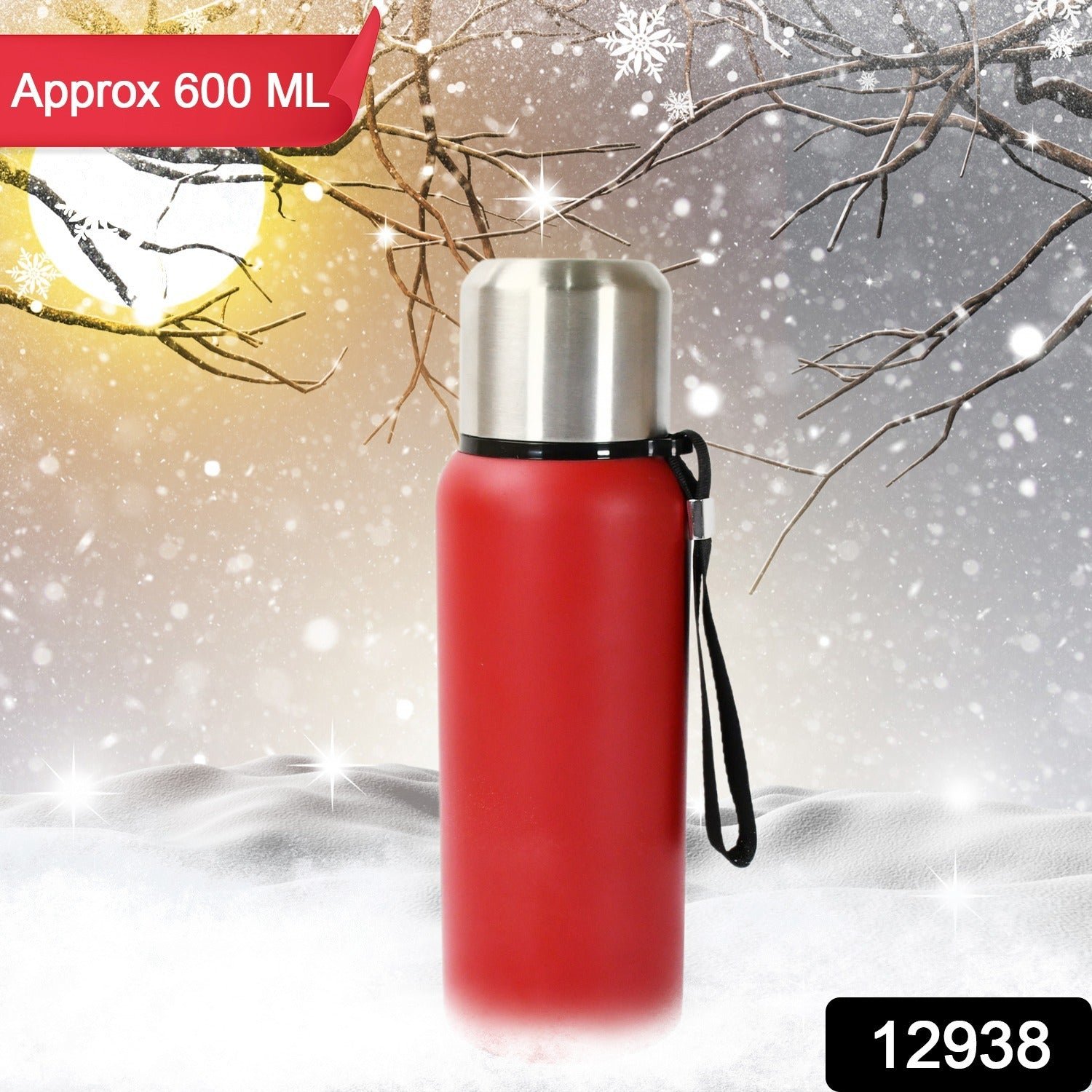 Stainless Steel Water Bottle 600ml – Leakproof Thermos | Own Hydrate