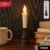 LED Flameless Candle with Holder – Elegant Flickering Light