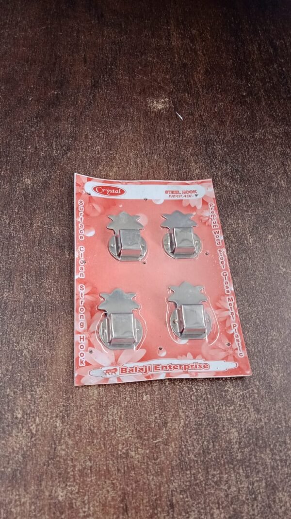 Wall-Mounted Agarbatti Holders – Set of 4 with Silver Finish