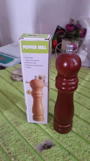 1c56a3b9-c860-4d56-a6f9-ccbf356ebb6b Wooden Pepper Mill – Adjustable Ceramic Grinder | Grippy