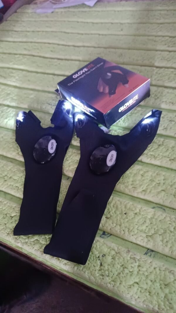 LED Flashlight Gloves – Hands-Free Work & Outdoor Light | Grow Wear