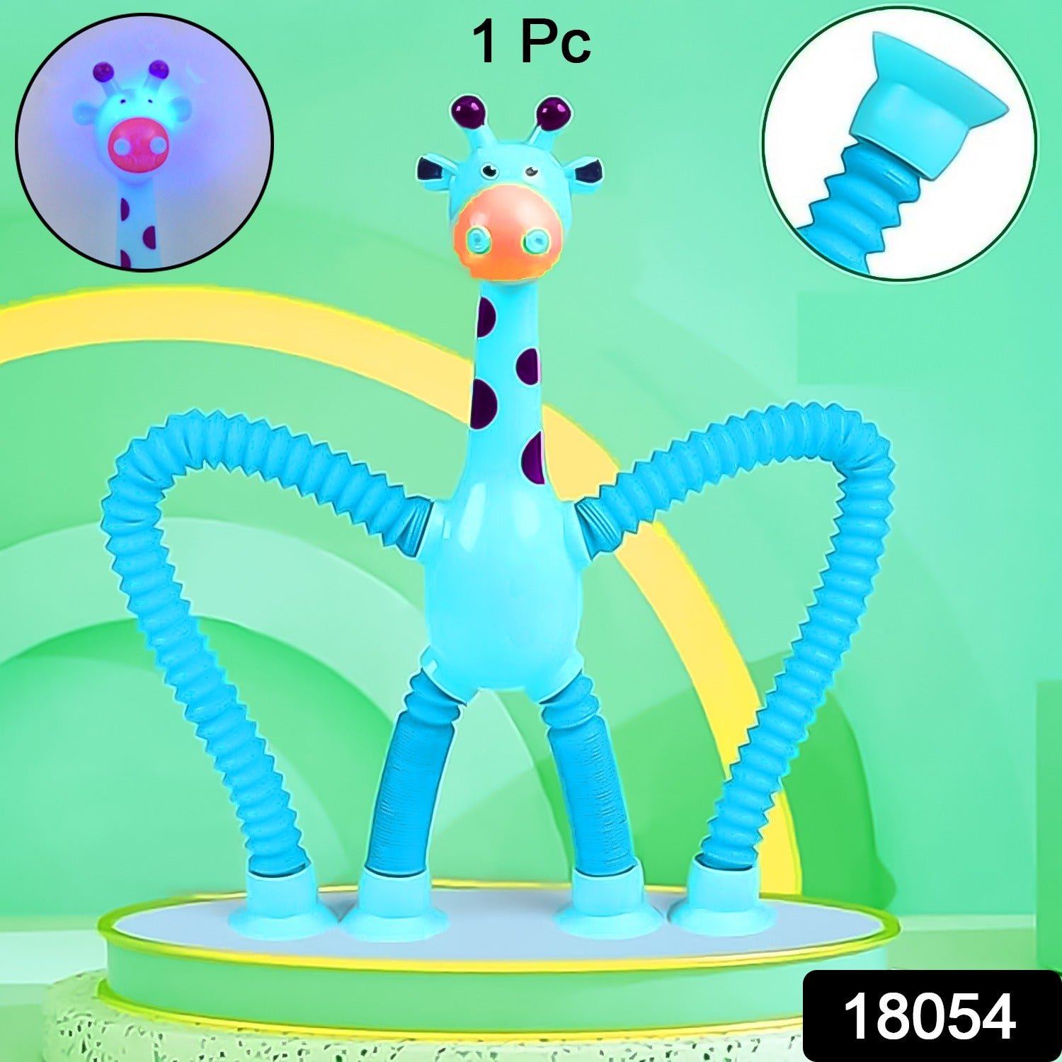 LED Giraffe Fidget Toy – Telescopic Suction Cup | Dollverse