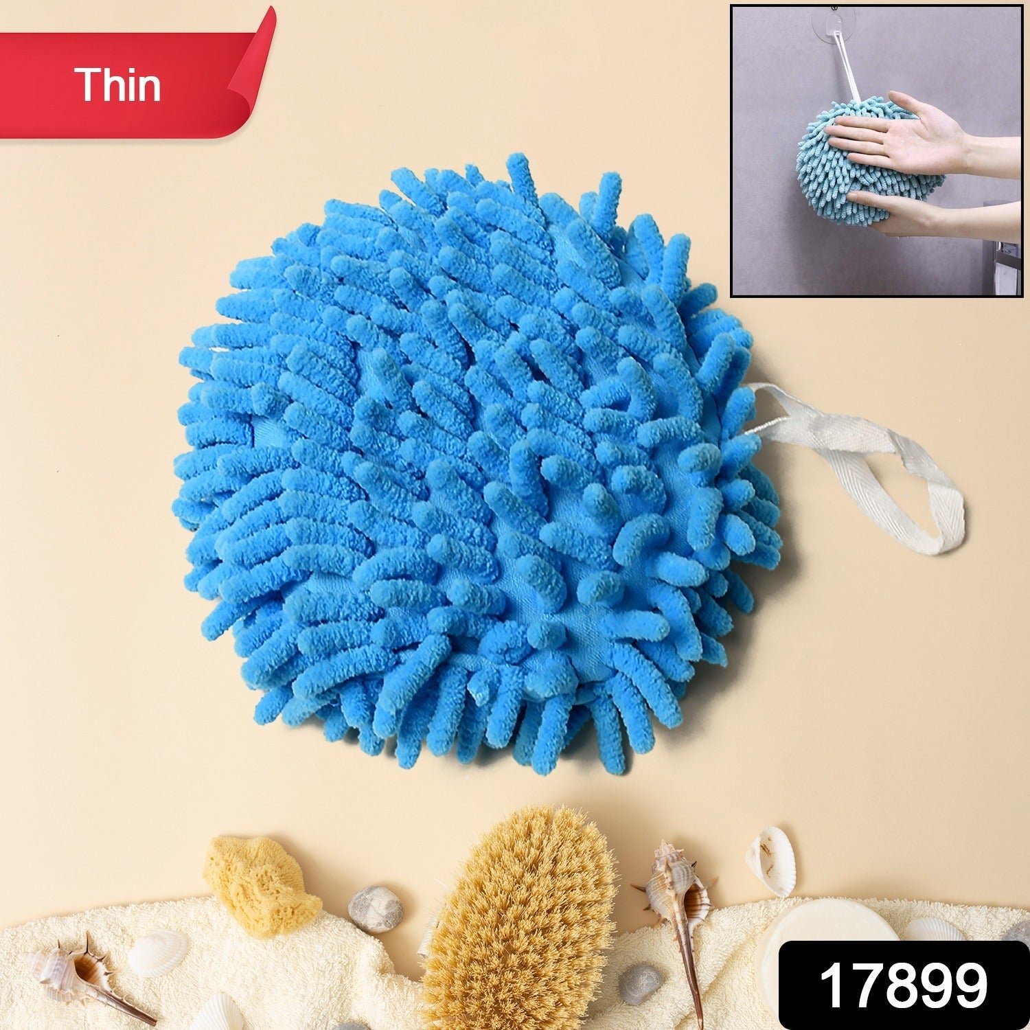 Microfiber Hanging Hand Towel – Super Absorbent & Quick Dry | Velvet Wipe