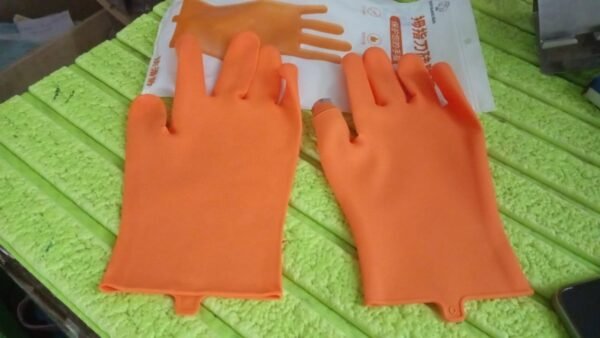 Thumb Knife Finger Protector – Right Hand Silicone Glove | Grow Wear