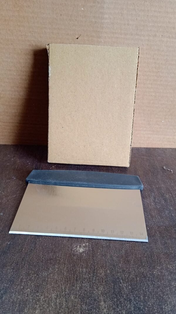 Stainless Steel Dough Scraper – Precision Baking Tool
