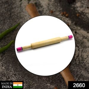 Wooden Roti Belan – Durable Dough Rolling Pin for Kitchen | Styleva