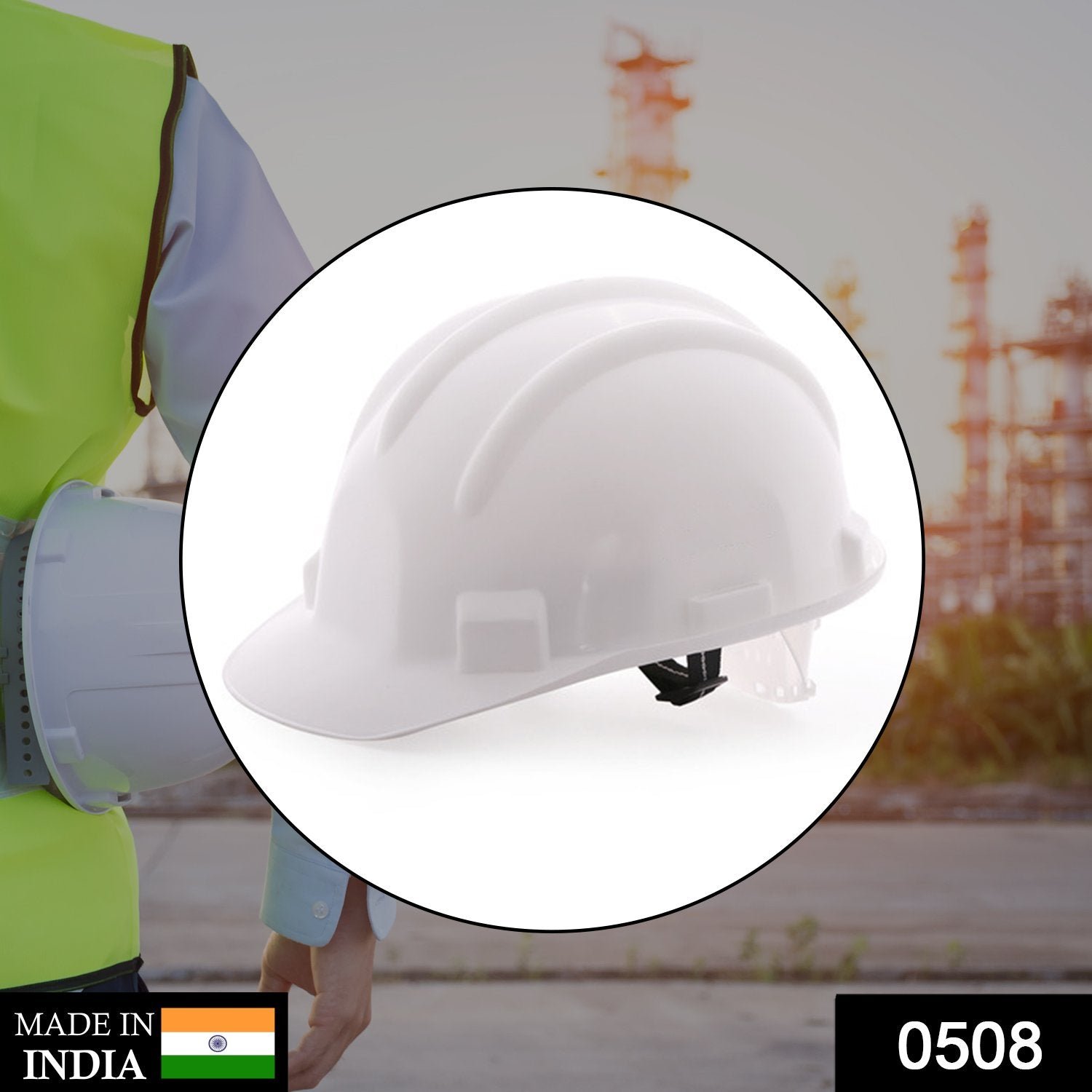 Construction Safety Helmet – Anti-Smashing Head Protection | Velvet Wheels
