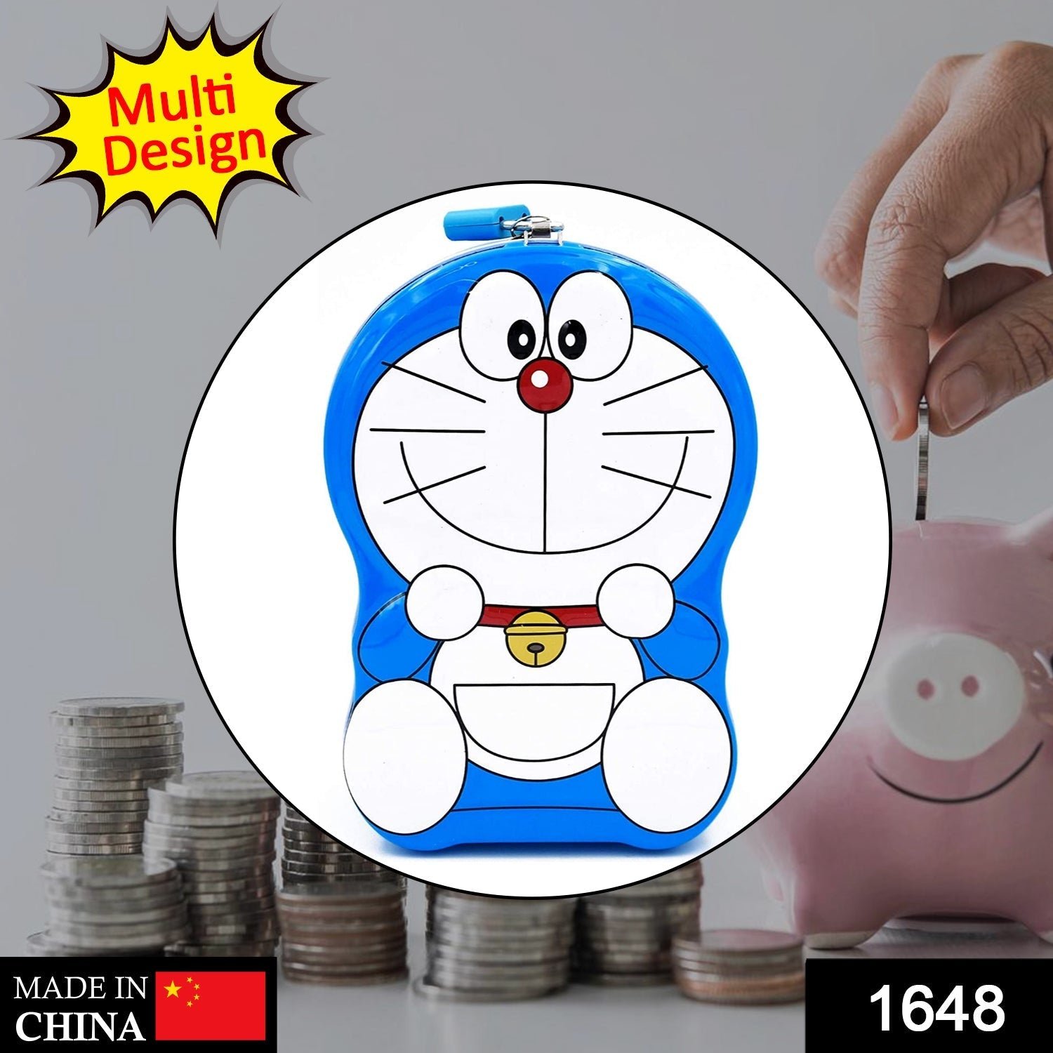 1image_b0ab710d-9c35-4d1e-9143-c03b89b7a95d Cartoon Character Piggy Bank – Kids Metal Coin Box | Gamevana
