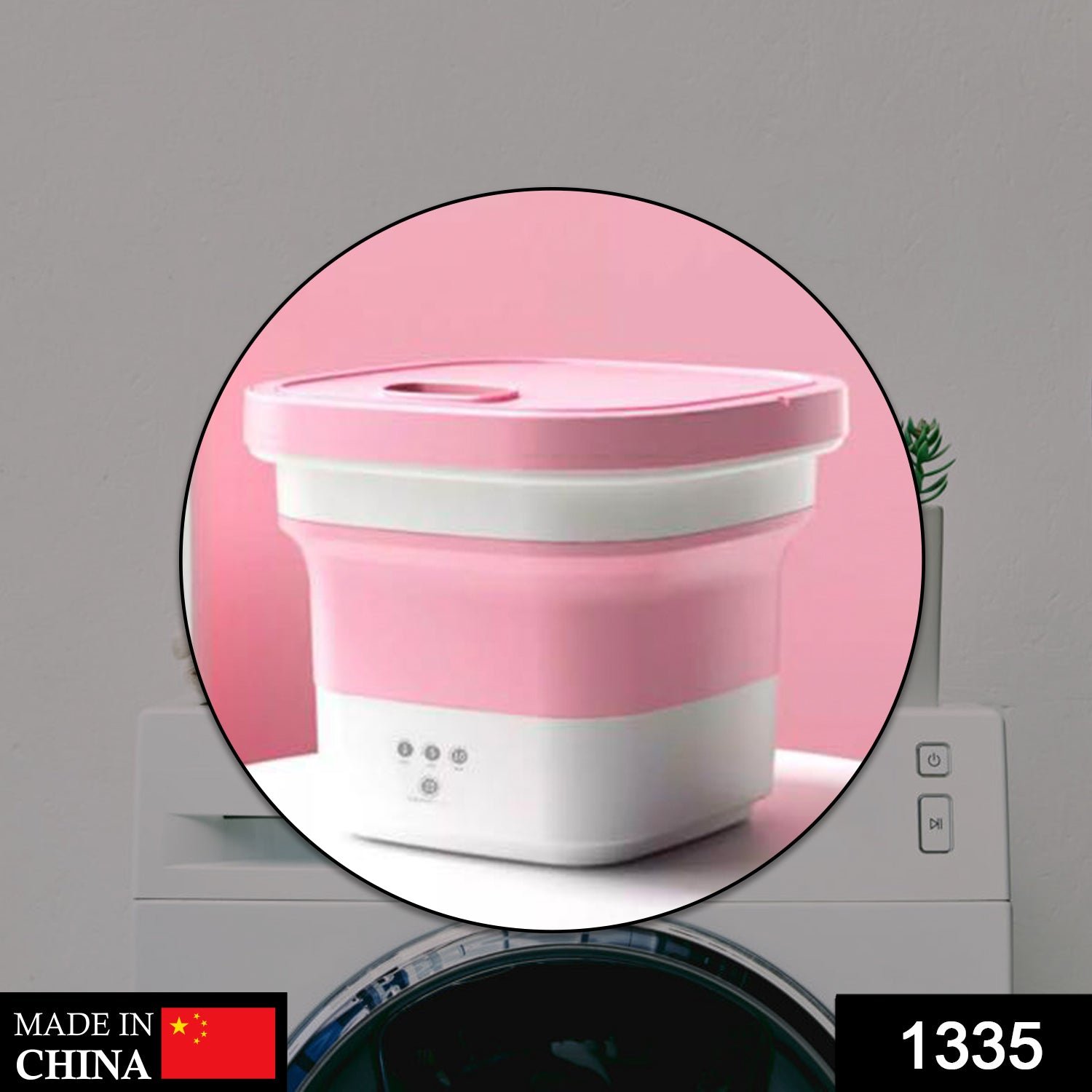 Mini Foldable Washing Machine – Portable Laundry Solution | Indo Glow