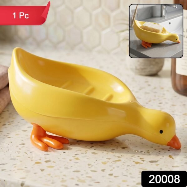 Kids Duck-Shaped Soap Holder – Fun & Waterproof Bathroom Accessory