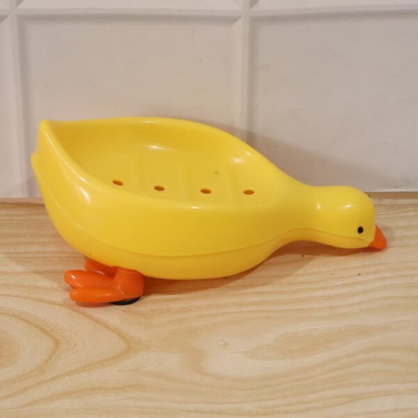 Kids Duck-Shaped Soap Holder – Fun & Waterproof Bathroom Accessory