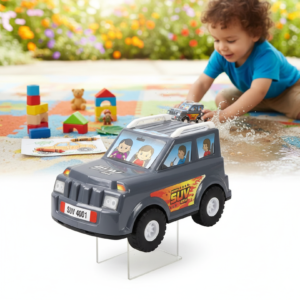 SUV Toy Car for Kids – Realistic Design & Movable Wheels