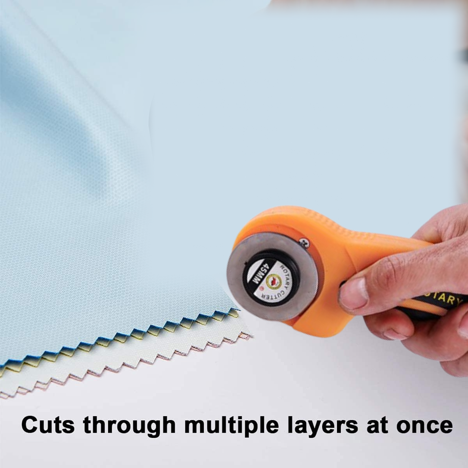 45mm Rotary Cutter – Heavy Duty Fabric & Craft Precision