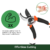 Garden Pruners – Sharp, Ergonomic Grip | Grow Garden Tools