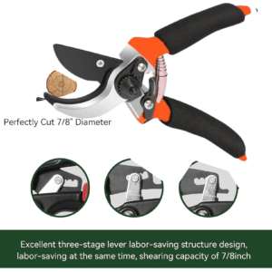 Garden Pruners – Sharp, Ergonomic Grip | Grow Garden Tools