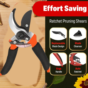 Garden Pruners – Sharp, Ergonomic Grip | Grow Garden Tools