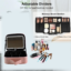 LED Makeup Organizer Box – Touch Sensor Mirror & USB Rechargeable