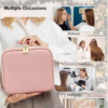LED Makeup Organizer Box – Touch Sensor Mirror & USB Rechargeable