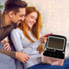 LED Makeup Organizer Box – Touch Sensor Mirror & USB Rechargeable