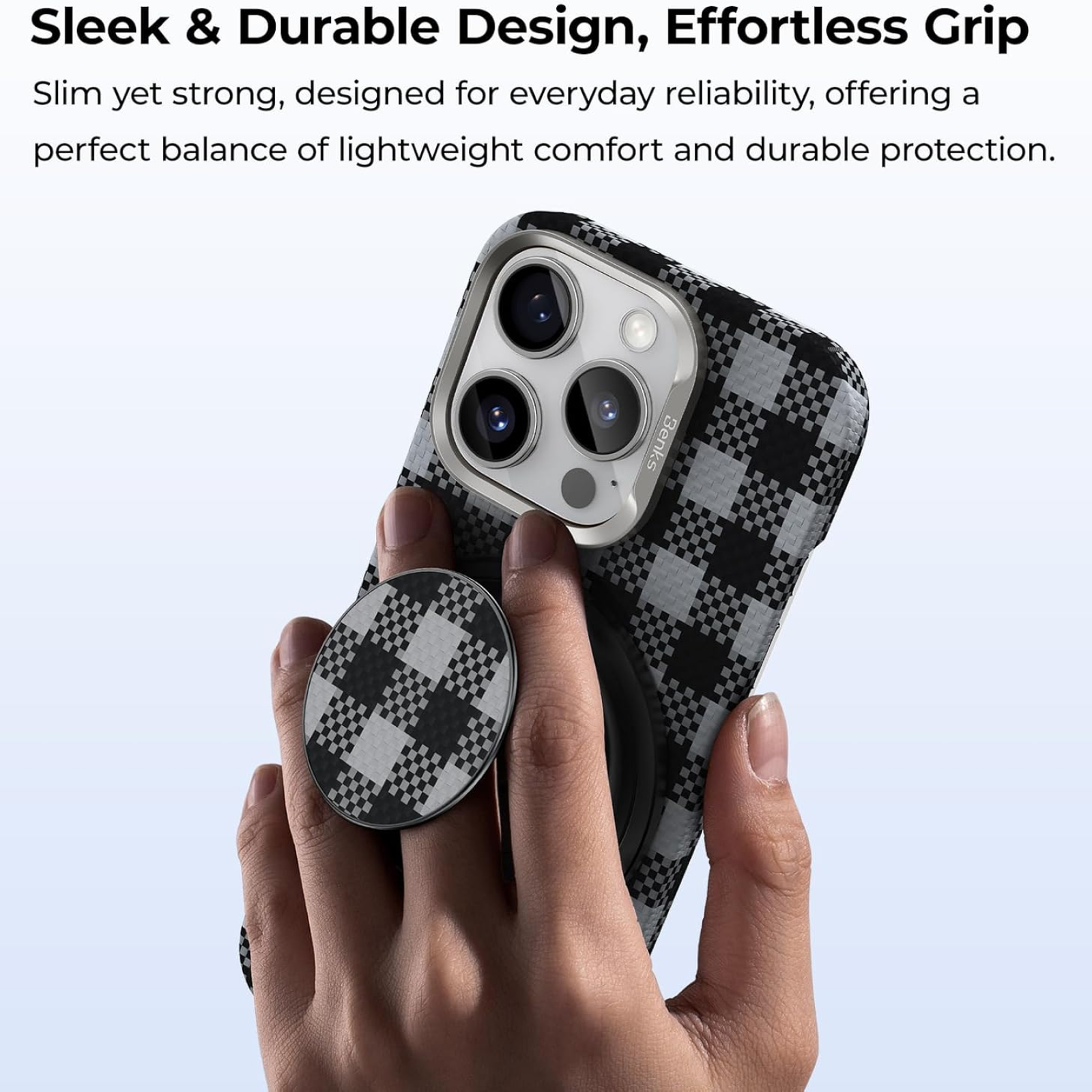 Magnetic Phone Holder Stand – 360° Rotating Secure Grip