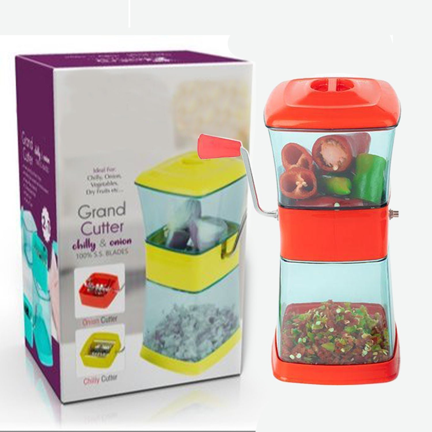 Onion Chopper – Stainless Steel Vegetable Cutter | Maitri