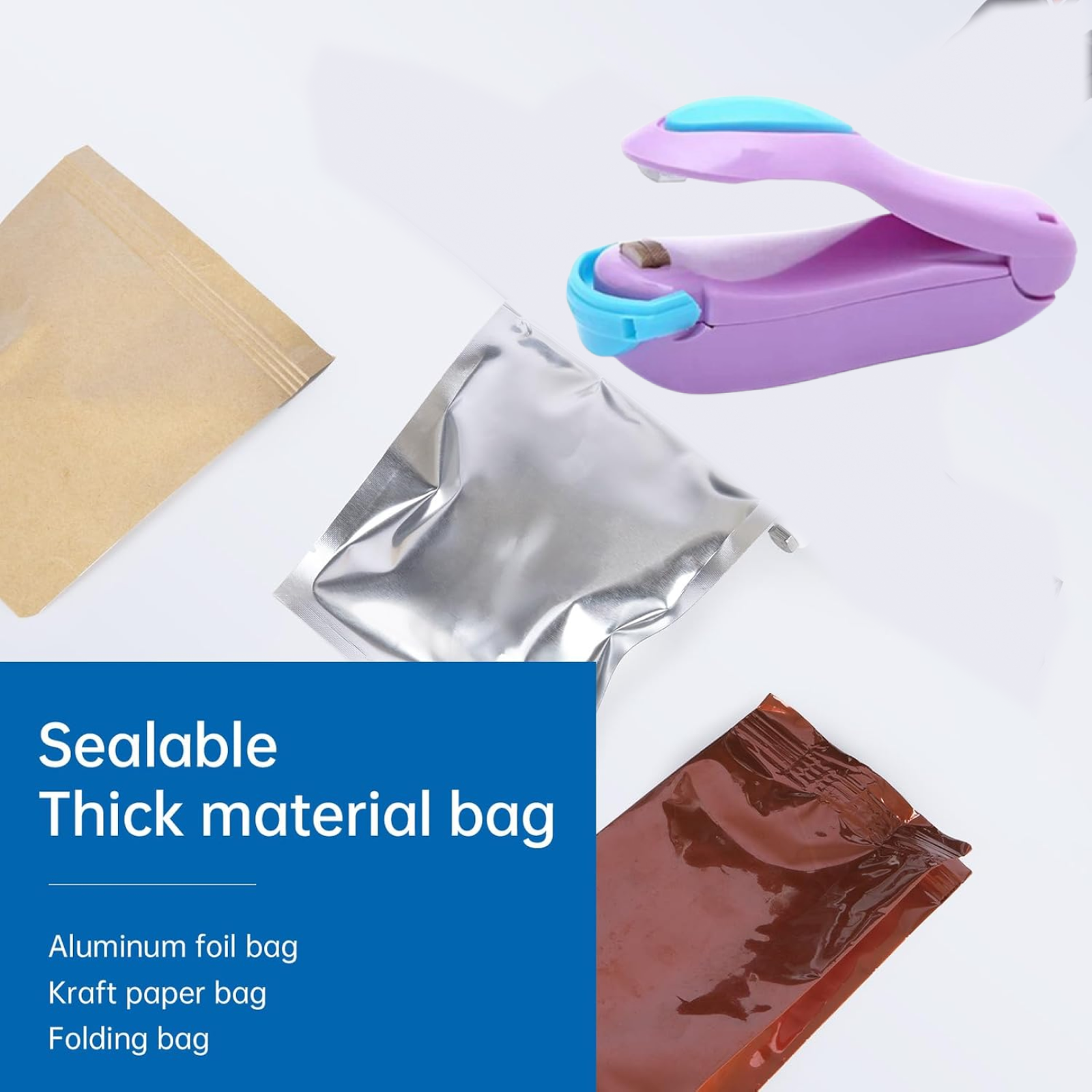 Mini Heat Sealer – Portable Food Bag Sealing Machine | XcelCraft