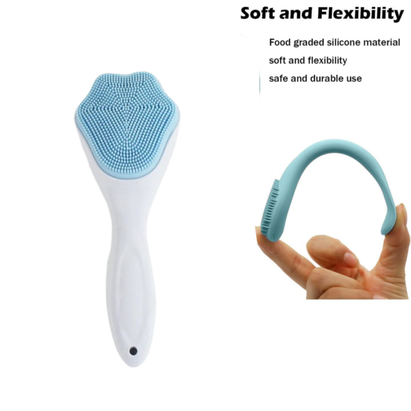 Silicone Face Scrubber – Gentle Exfoliation & Cleansing | AuriGlam