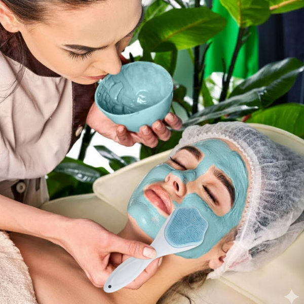 Silicone Face Scrubber – Gentle Exfoliation & Cleansing | AuriGlam