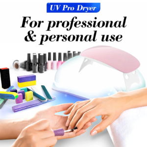 Gel Nail Dryer – Portable Mini UV LED Lamp for Salon Finish | AuriGlam