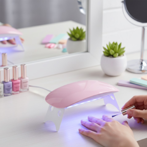 Gel Nail Dryer – Portable Mini UV LED Lamp for Salon Finish | AuriGlam
