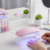 Gel Nail Dryer – Portable Mini UV LED Lamp for Salon Finish | AuriGlam